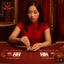 Fezbet - Live Baccarat - Evolution Gaming